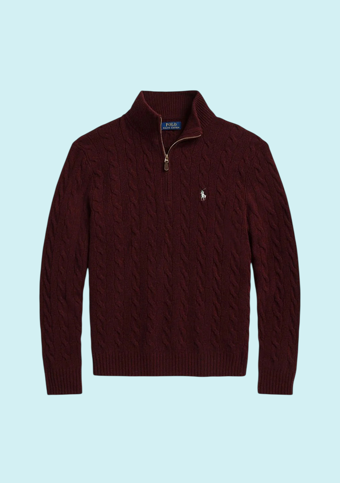 Ralph Lauren Knitwear Sweater Maroon