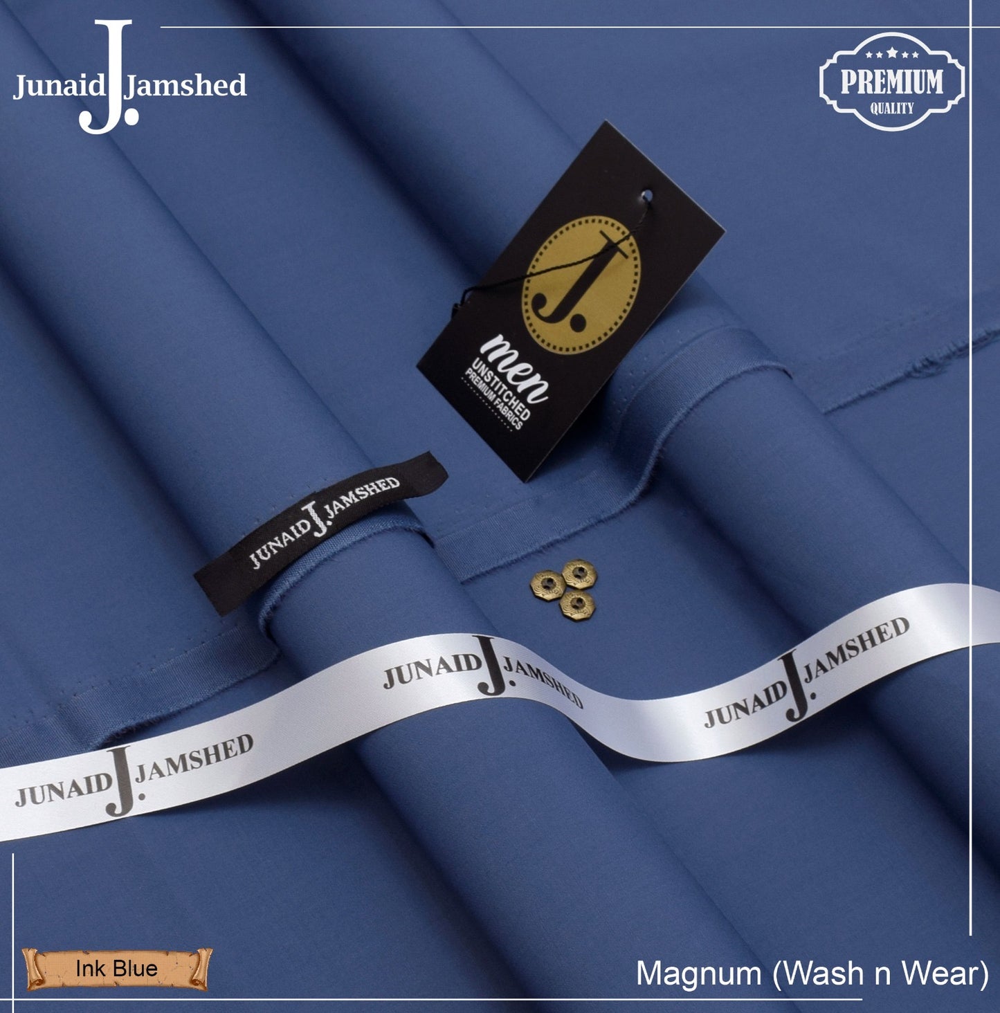 بدلة شتوية فاخرة - أزرق