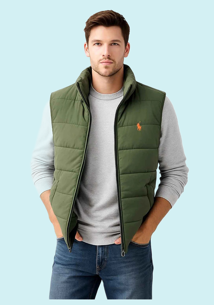 Ralph Lauren Puffer Jacket Olive Green