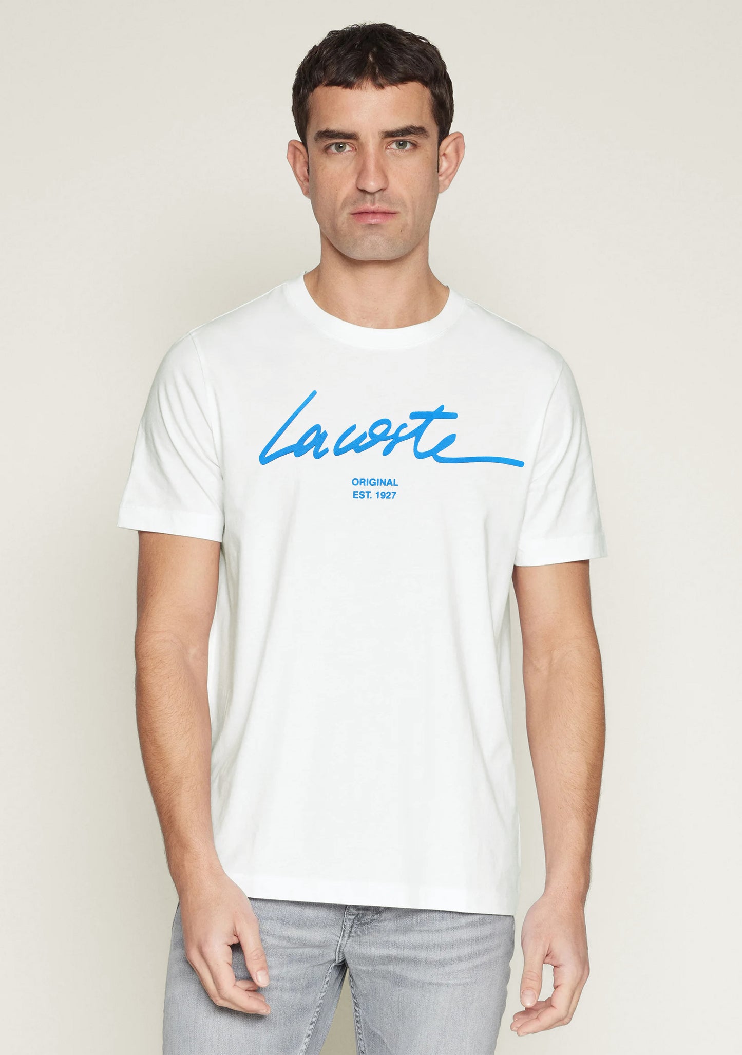 LACOSTE COTTON JERSEY T-SHIRT