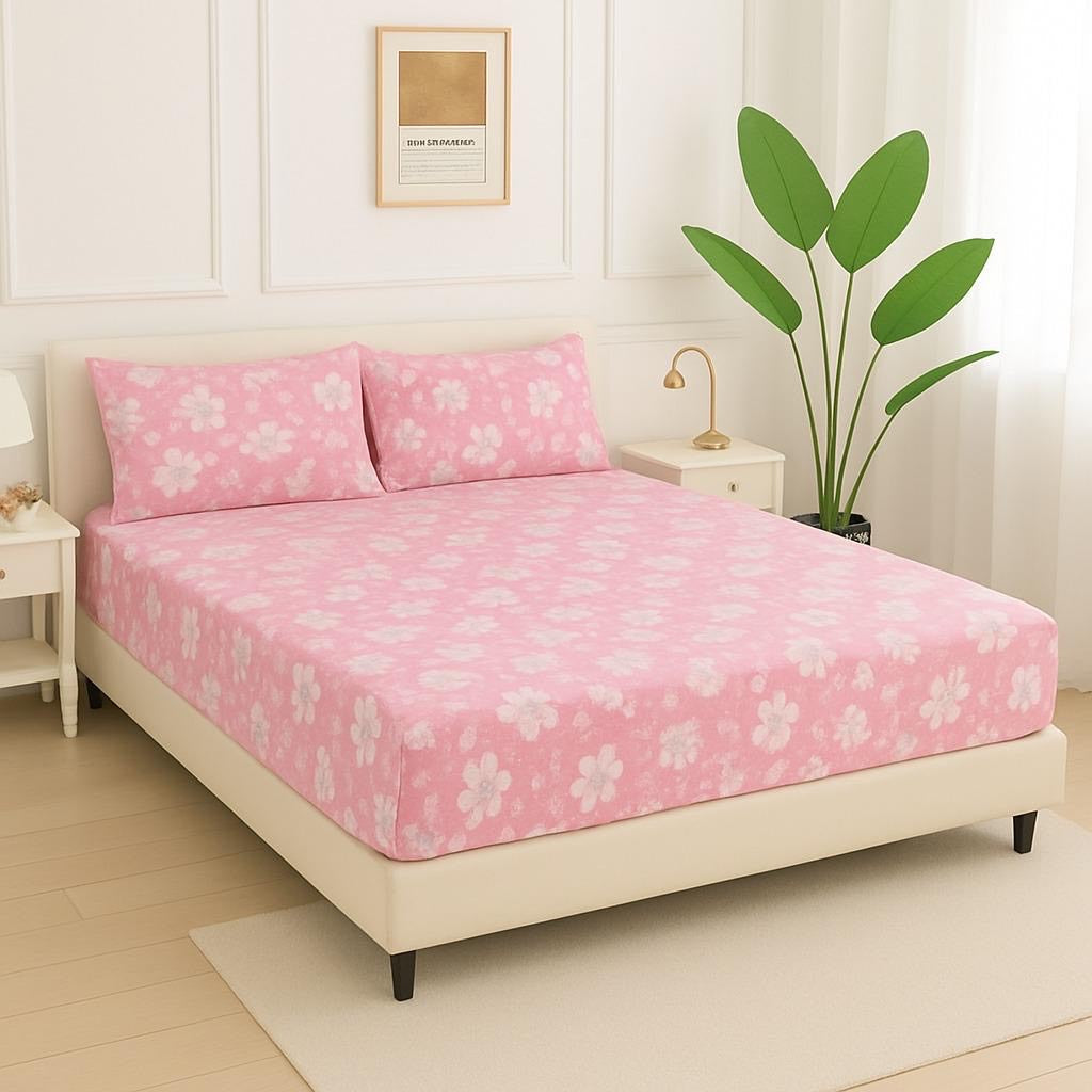 3 PCS FITTED BEDSHEET SET - VD16 (PREMIUM)