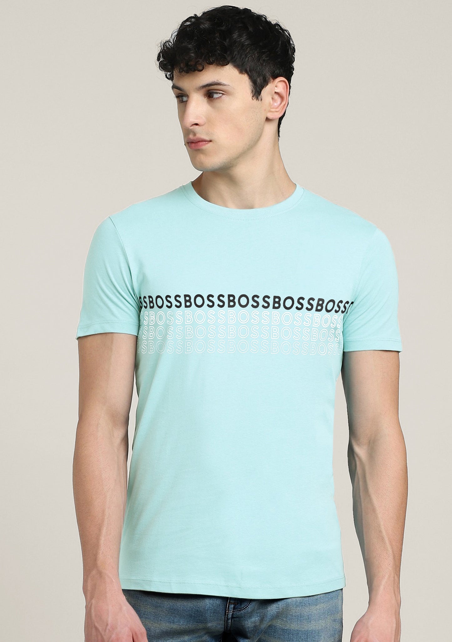 BOSS COTTON JERSEY T-SHIRT