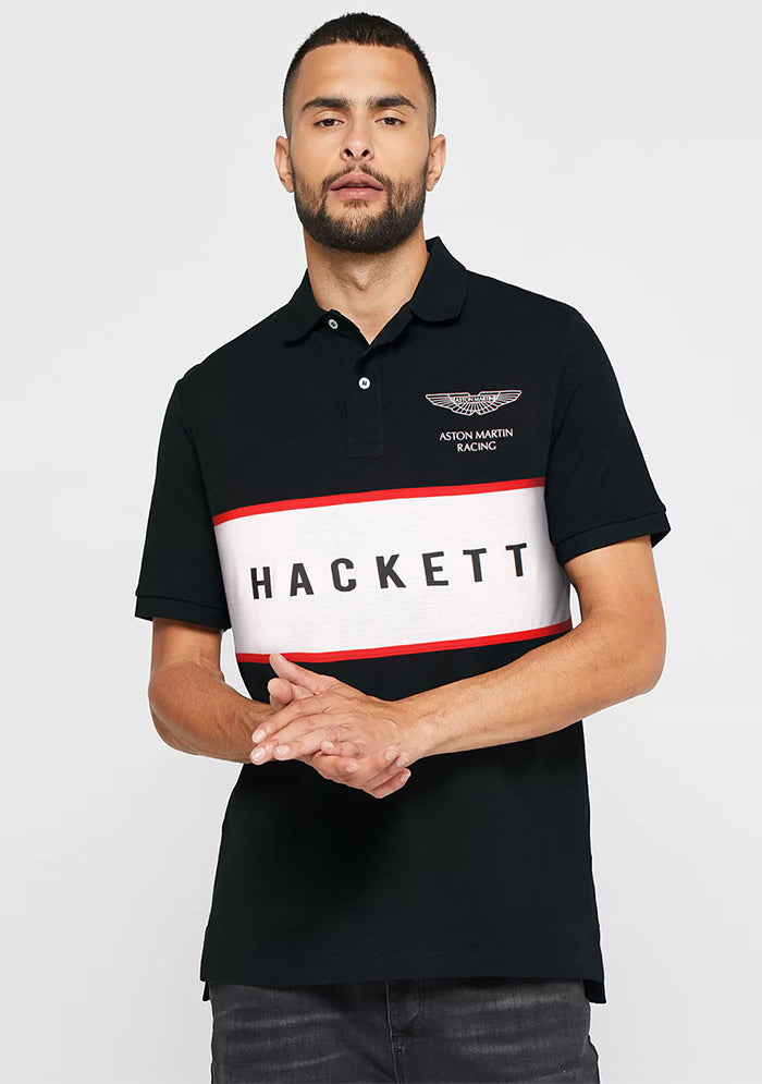 Hackett Piqué Cotton Polo Shirt