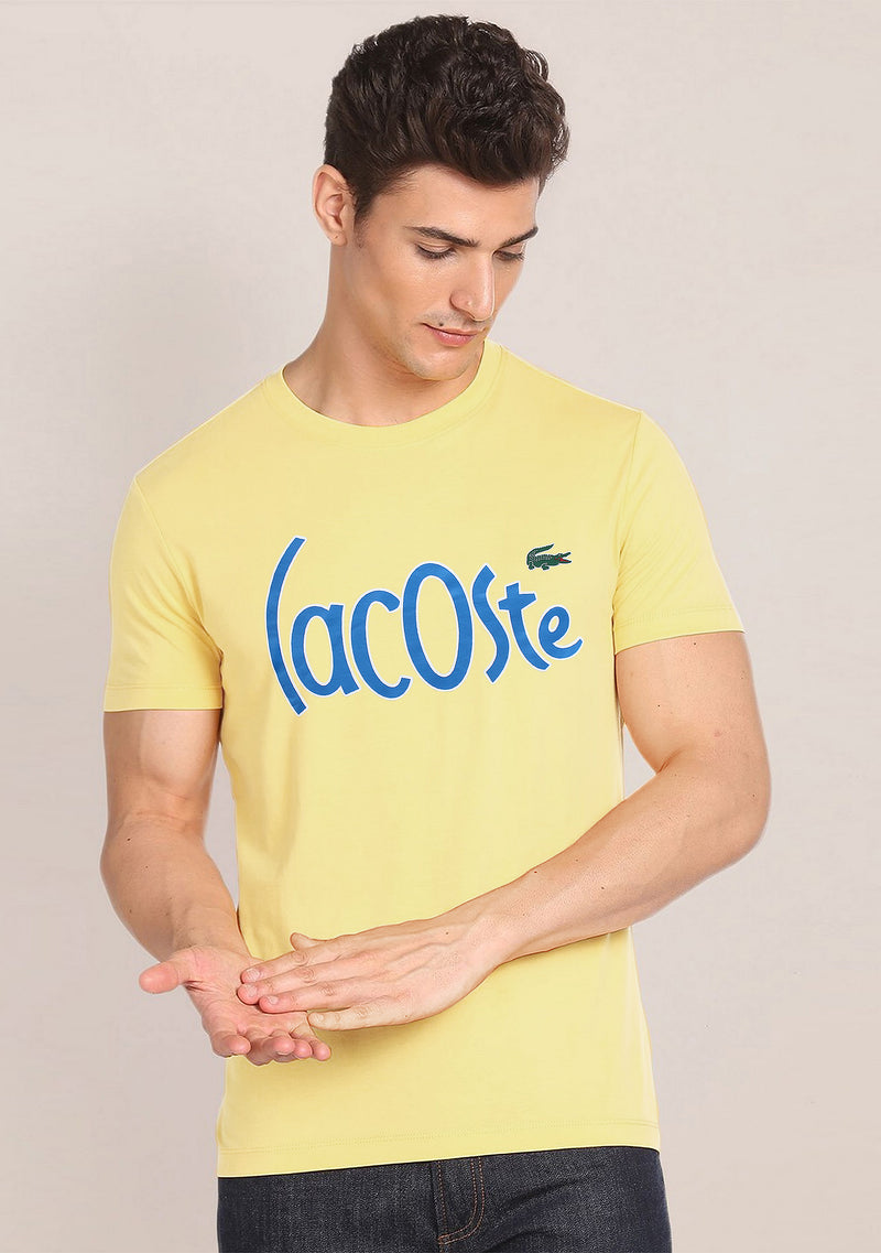 LACOSTE COTTON JERSEY T-SHIRT