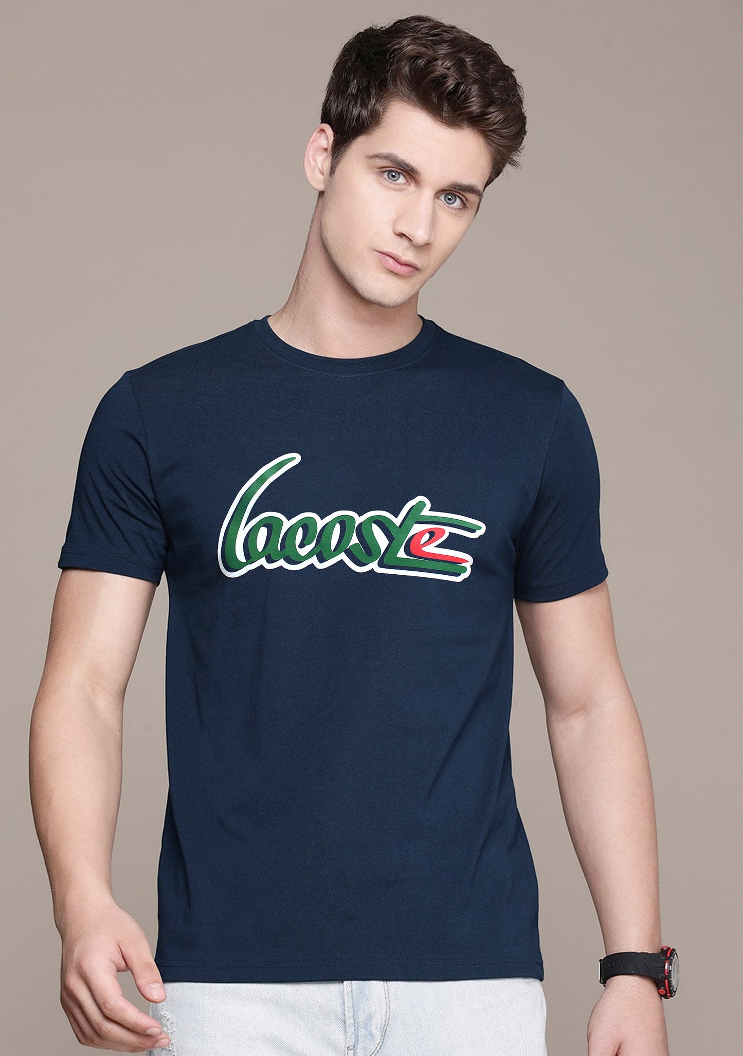 LACOSTE COTTON JERSEY T-SHIRT