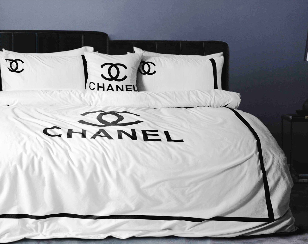 6 PCS DUVET COVER SET - CHANEL