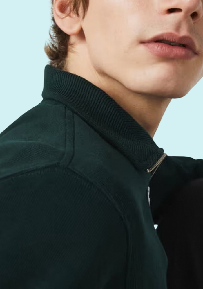 Lacoste Premium Zipper Olive