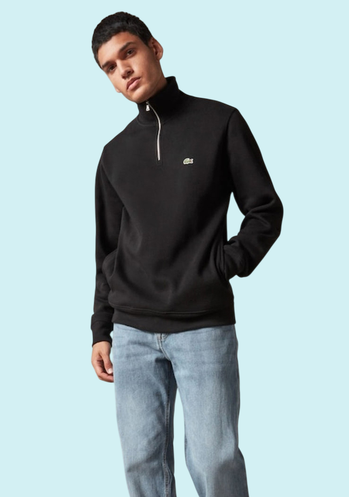 Lacoste Premium Zipper Black