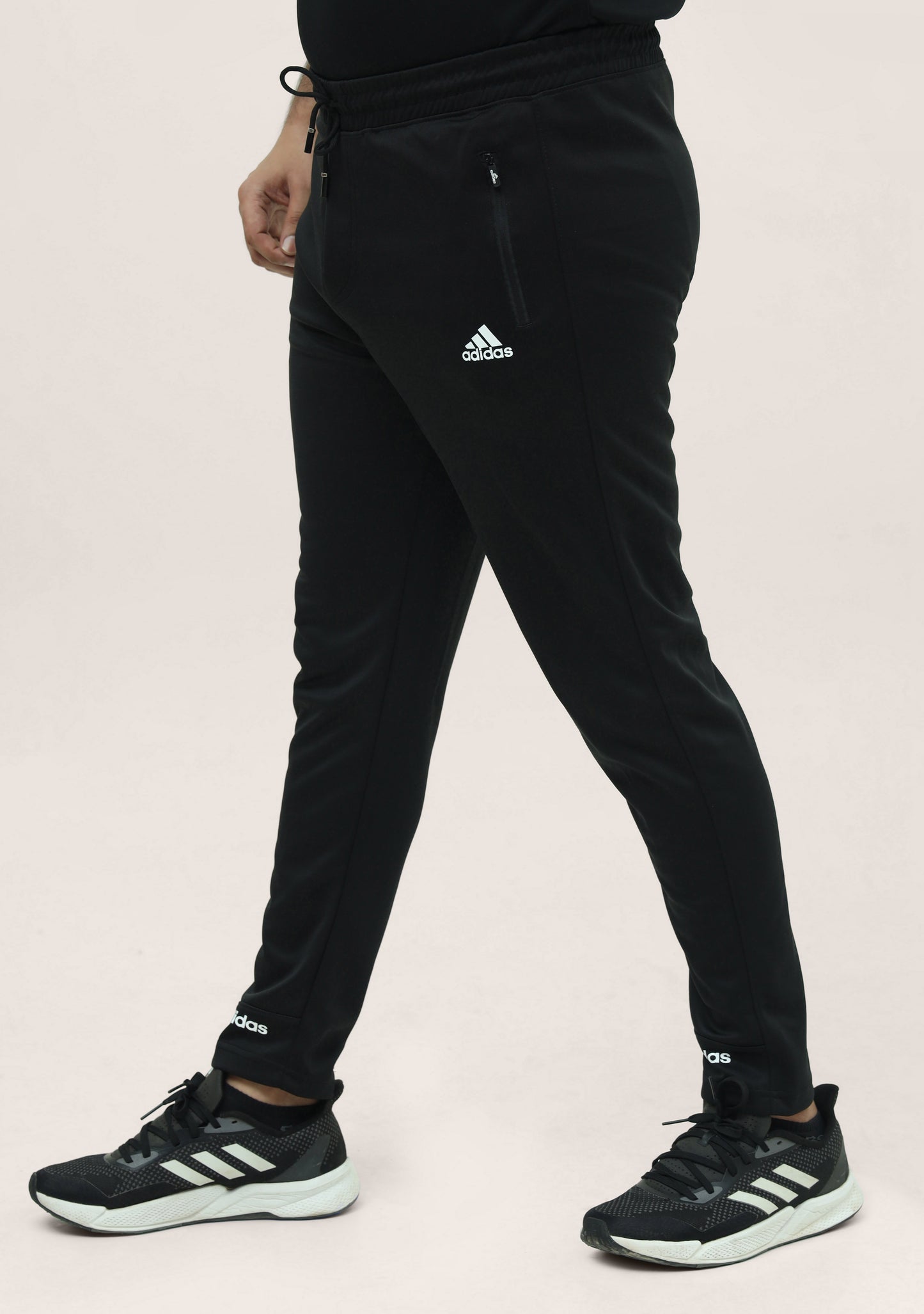 Adidas Dri-Fit Stretchable Trouser - Black