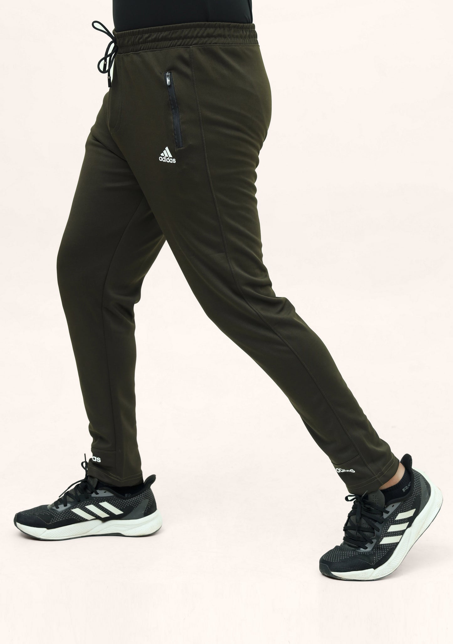 Adidas Dri-Fit Stretchable Trouser - Olive Green