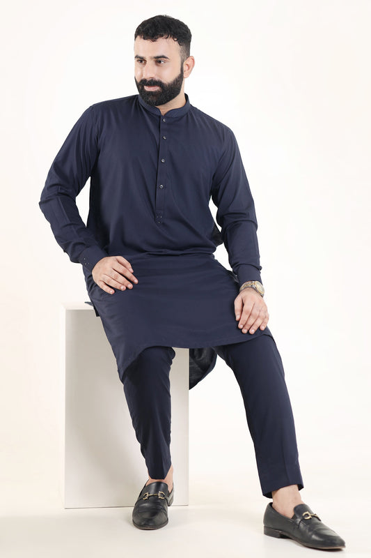 Premium Wash n Wear Suit - Royal Blue