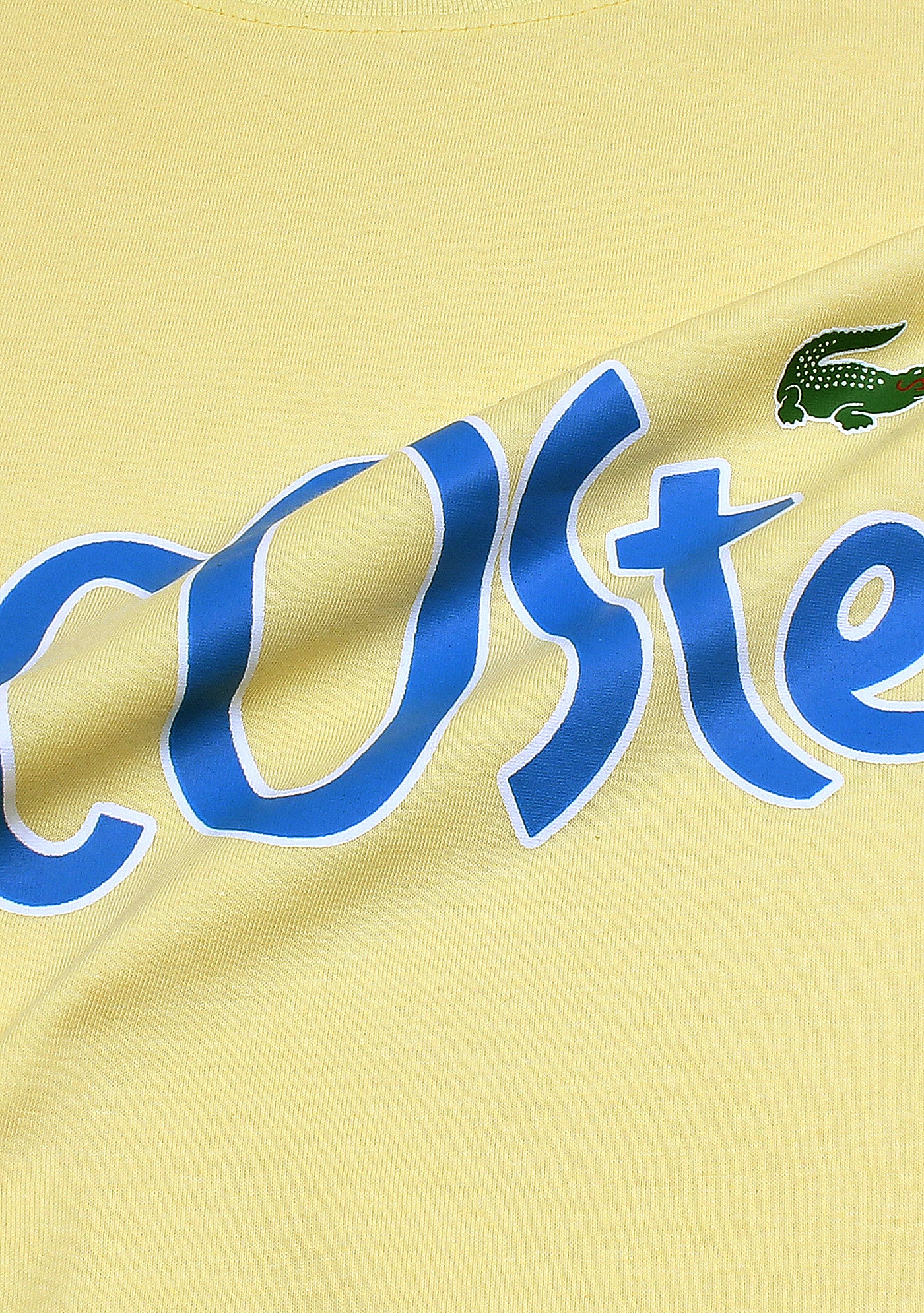 LACOSTE COTTON JERSEY T-SHIRT