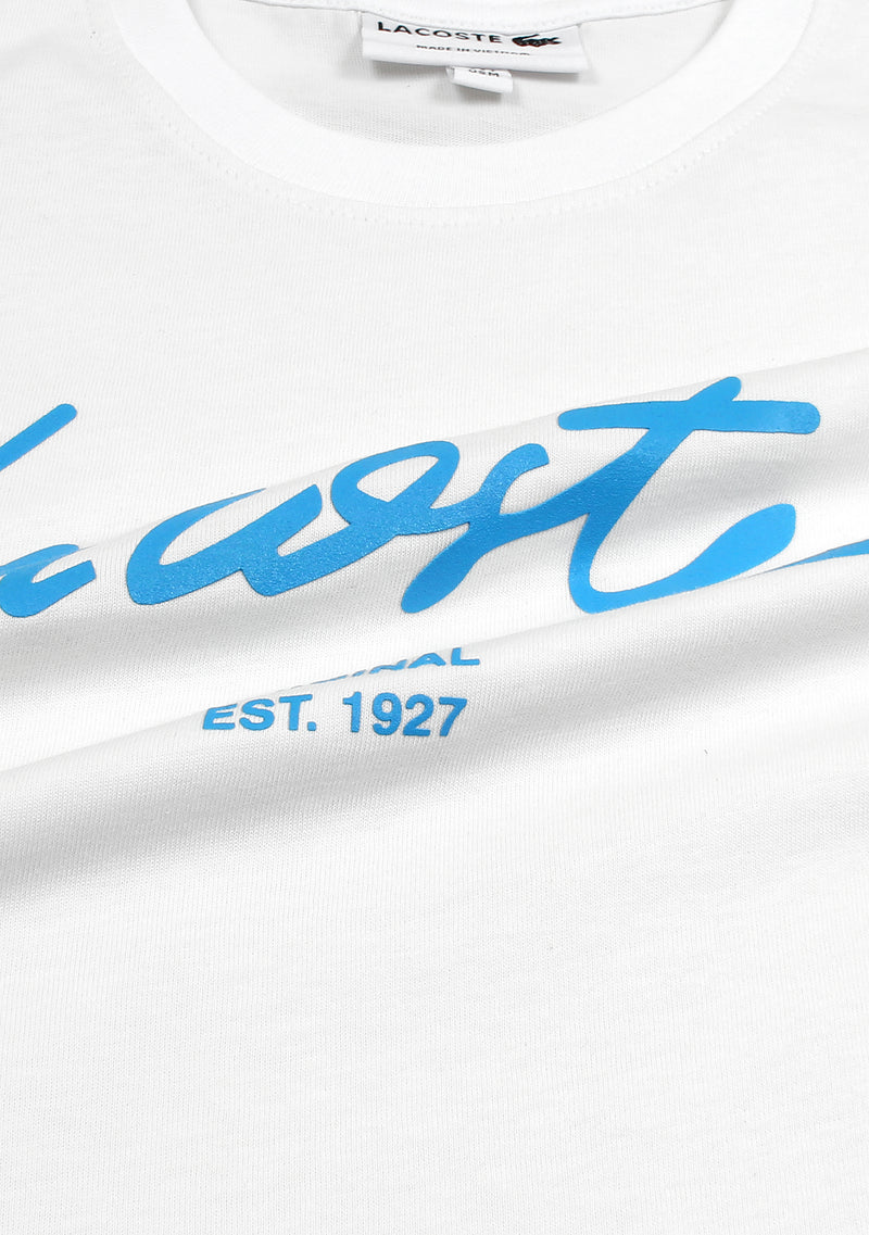 LACOSTE COTTON JERSEY T-SHIRT