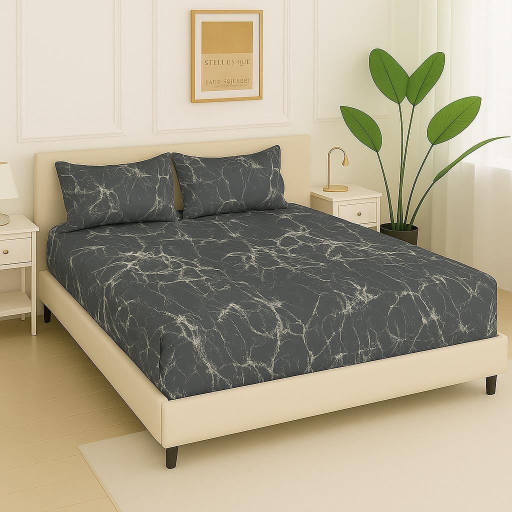 3 PCS FITTED BEDSHEET SET - VD22 (PREMIUM)