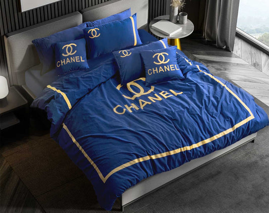 6 PCS DUVET COVER SET - CHANEL