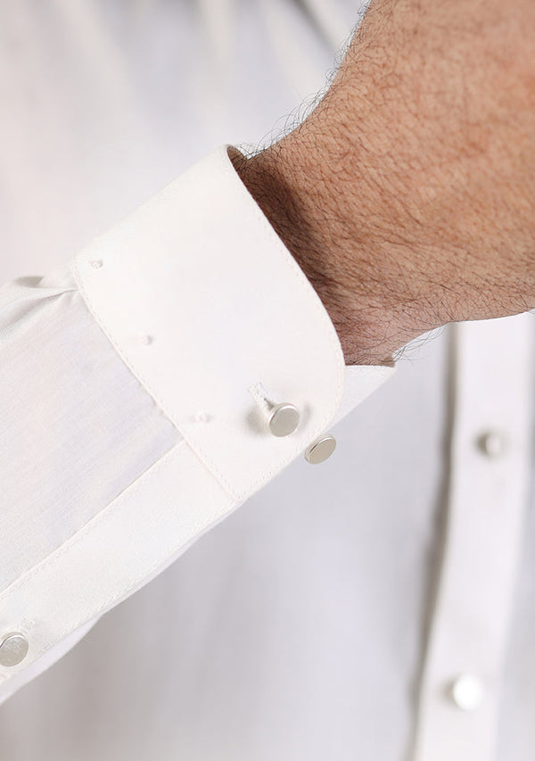 Premium Wash n Wear Suit - Off White