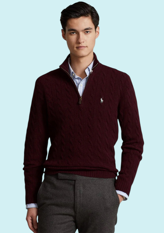 Ralph Lauren Knitwear Sweater Maroon