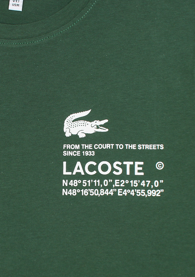 LACOSTE COTTON JERSEY T-SHIRT