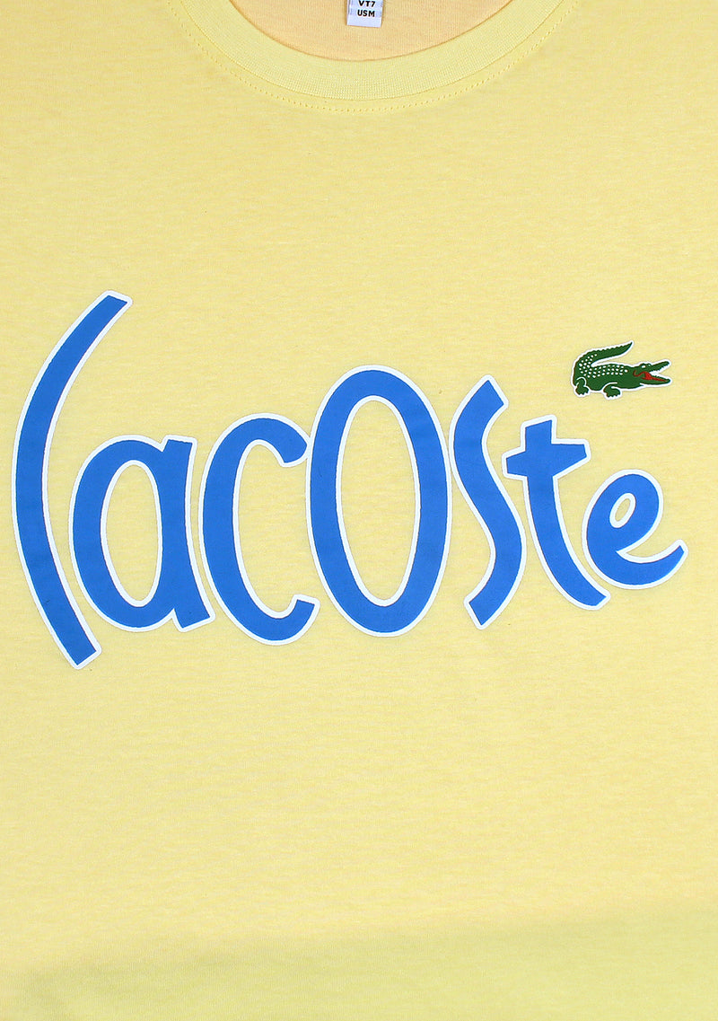 LACOSTE COTTON JERSEY T-SHIRT