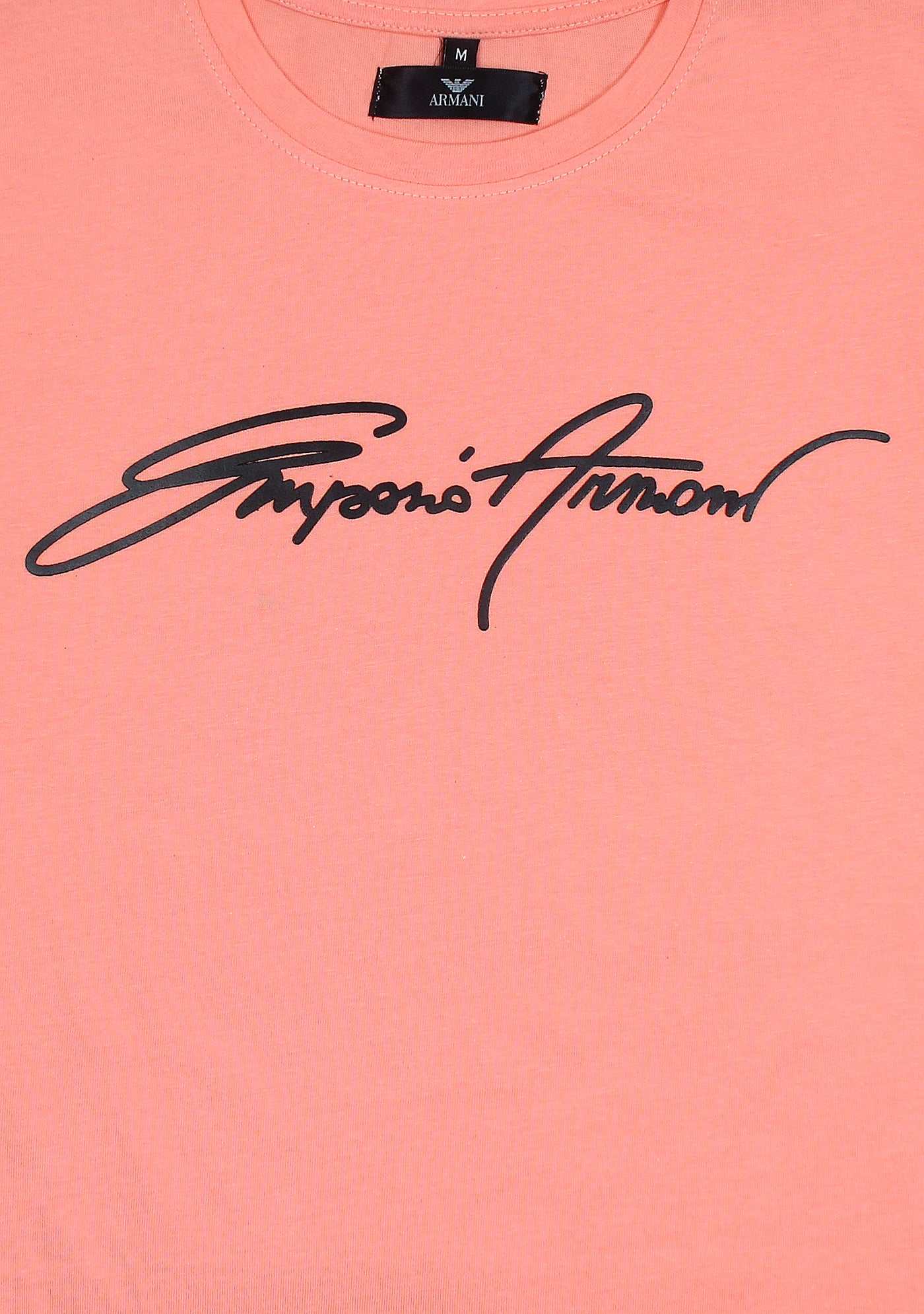 EMPORIO ARMANI COTTON CREW NECK T-SHIRT