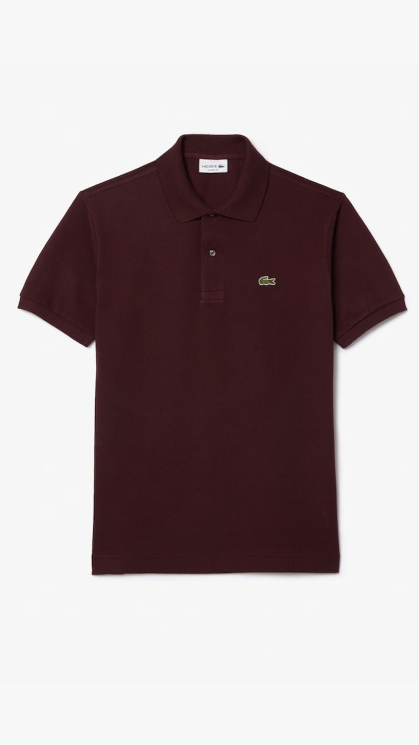 Lacoste Piqué Cotton Premium - Burgundy