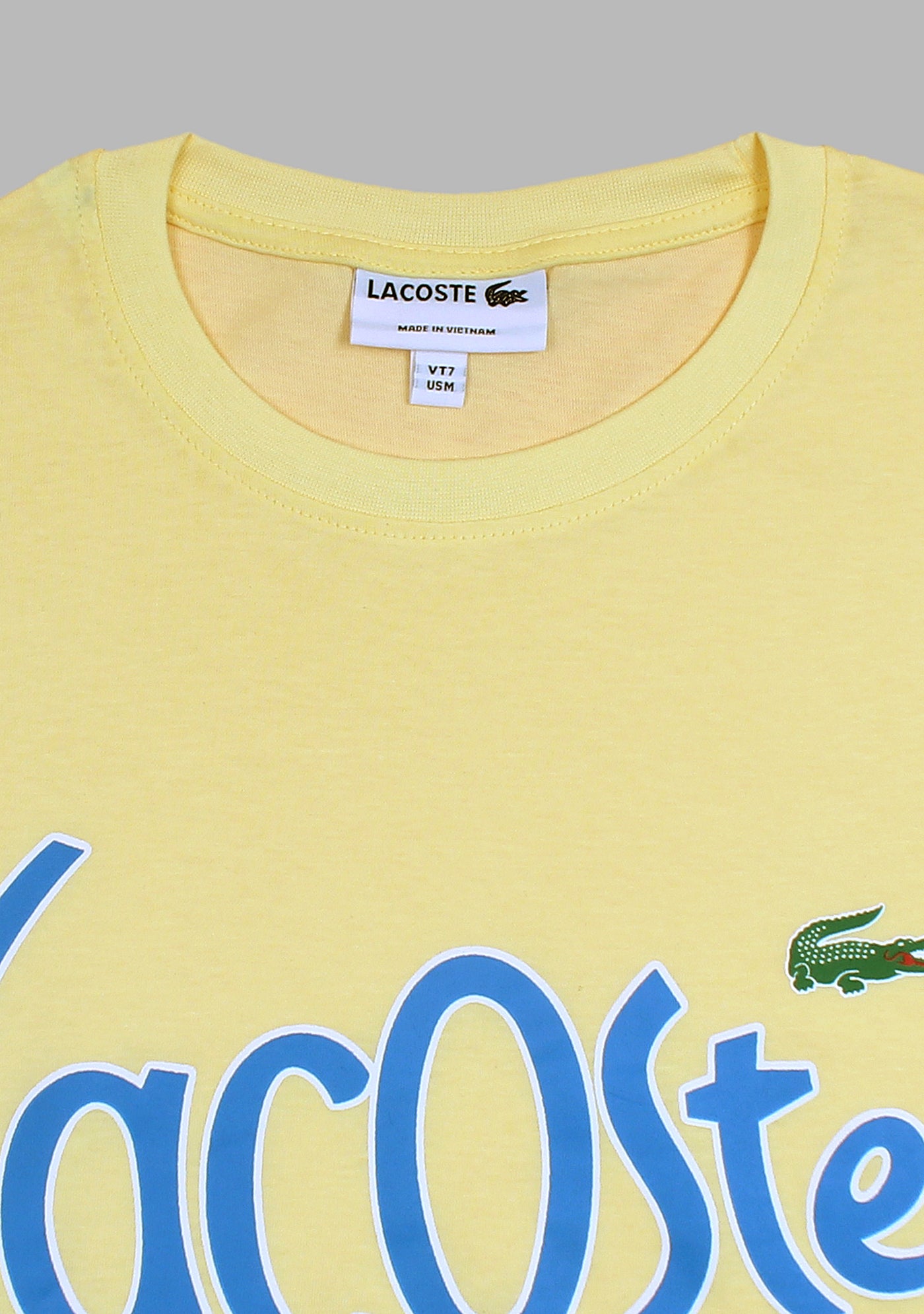 LACOSTE COTTON JERSEY T-SHIRT