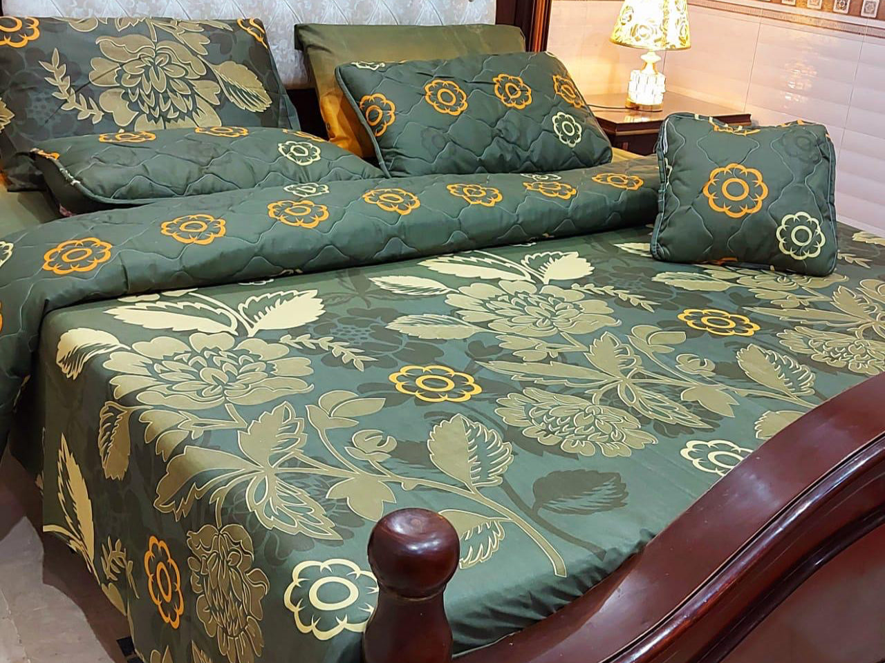 7 PCS COMFORTER SET - RD19 (PREMIUM)