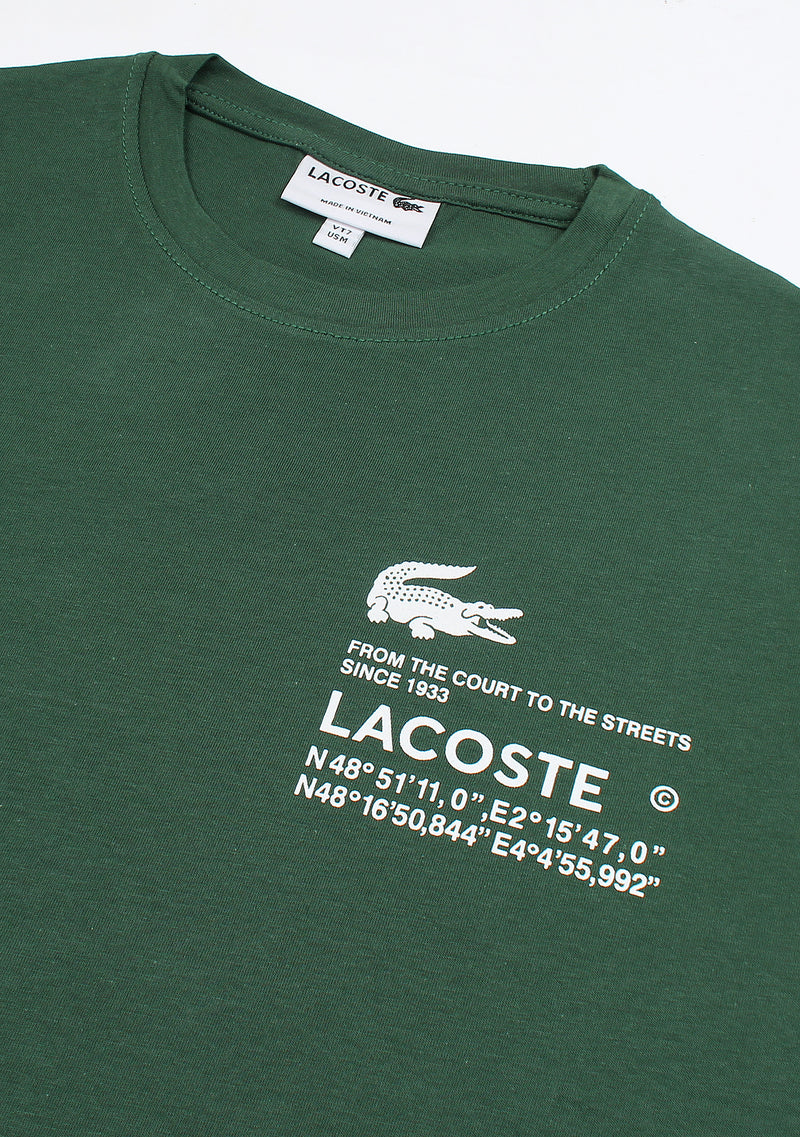 LACOSTE COTTON JERSEY T-SHIRT