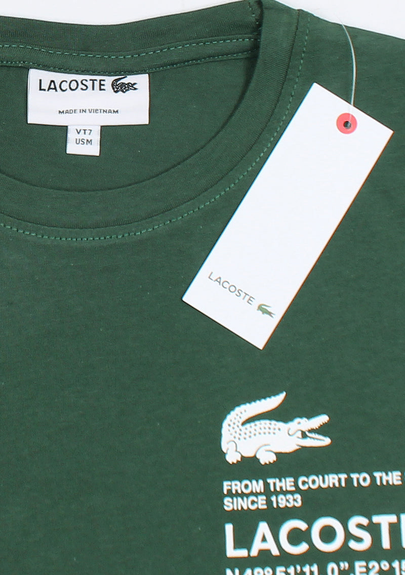 LACOSTE COTTON JERSEY T-SHIRT