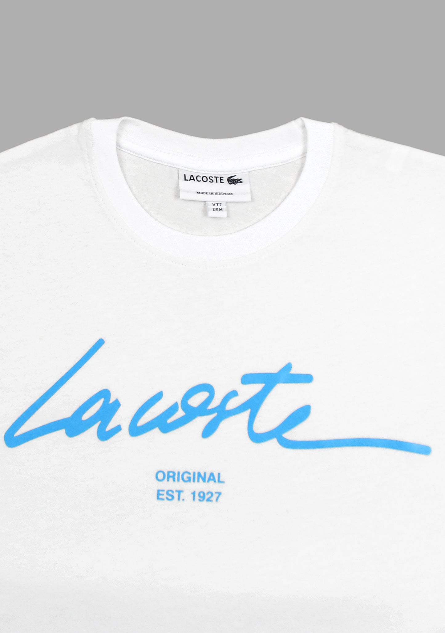 LACOSTE COTTON JERSEY T-SHIRT