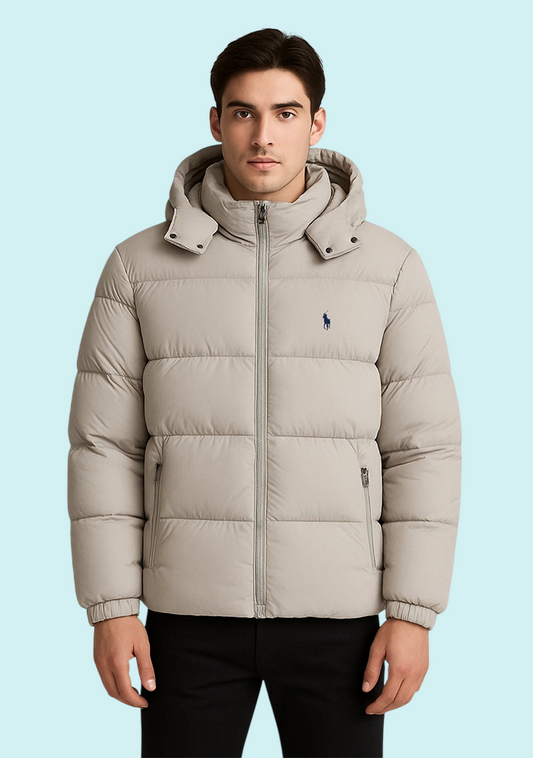 Ralph Lauren Puffer Jacket Grey