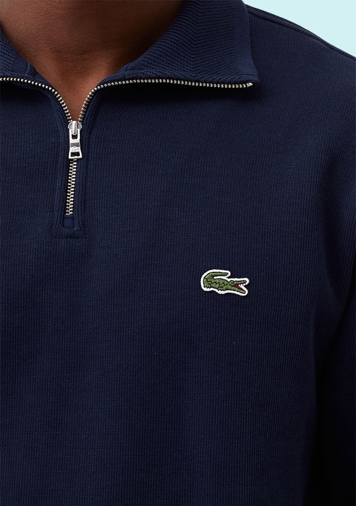 Lacoste Premium Zipper Navy