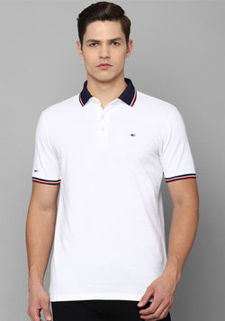 Tommy Hilfiger Cotton Polo Shirt - White