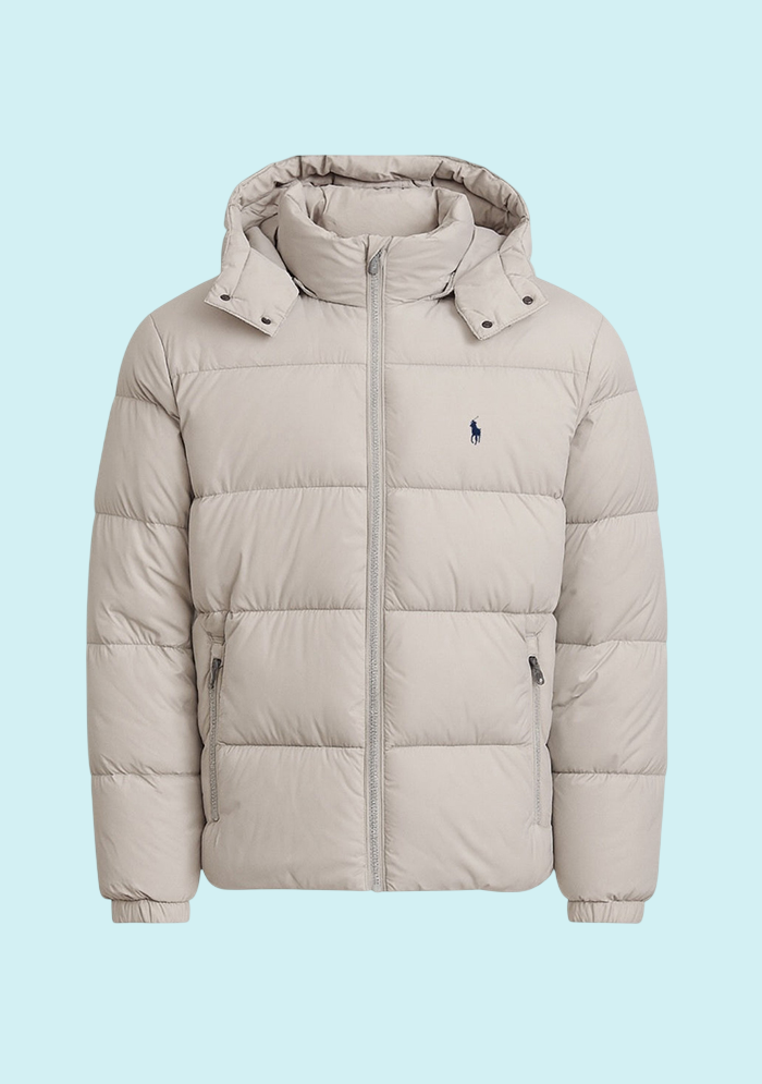 Ralph Lauren Puffer Jacket Grey