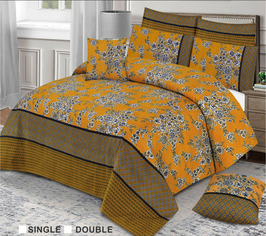 3 PCS BEDSHEET SET - VD19 (PREMIUM)