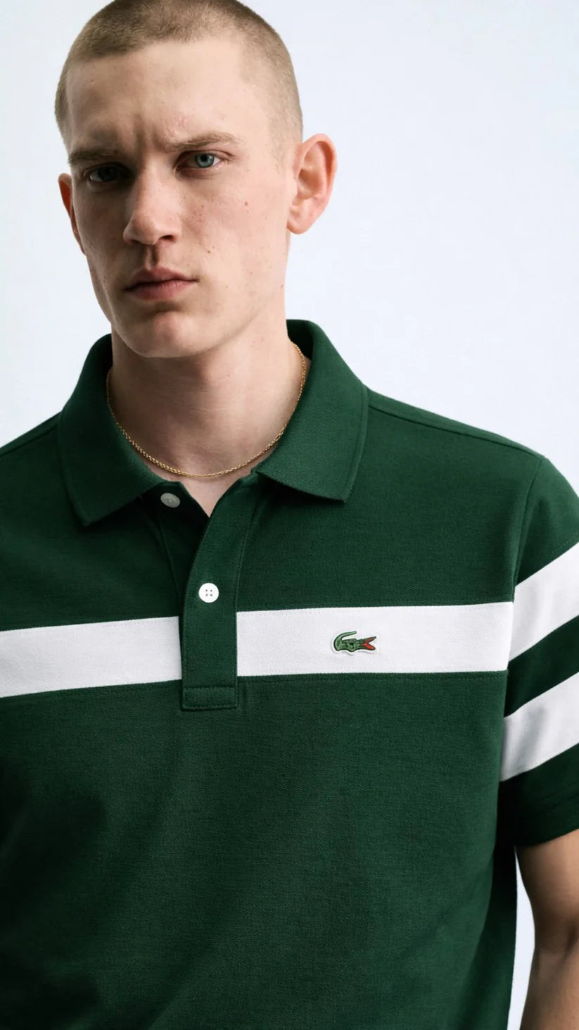 Lacoste Piqué Cotton Polo Shirt - Green