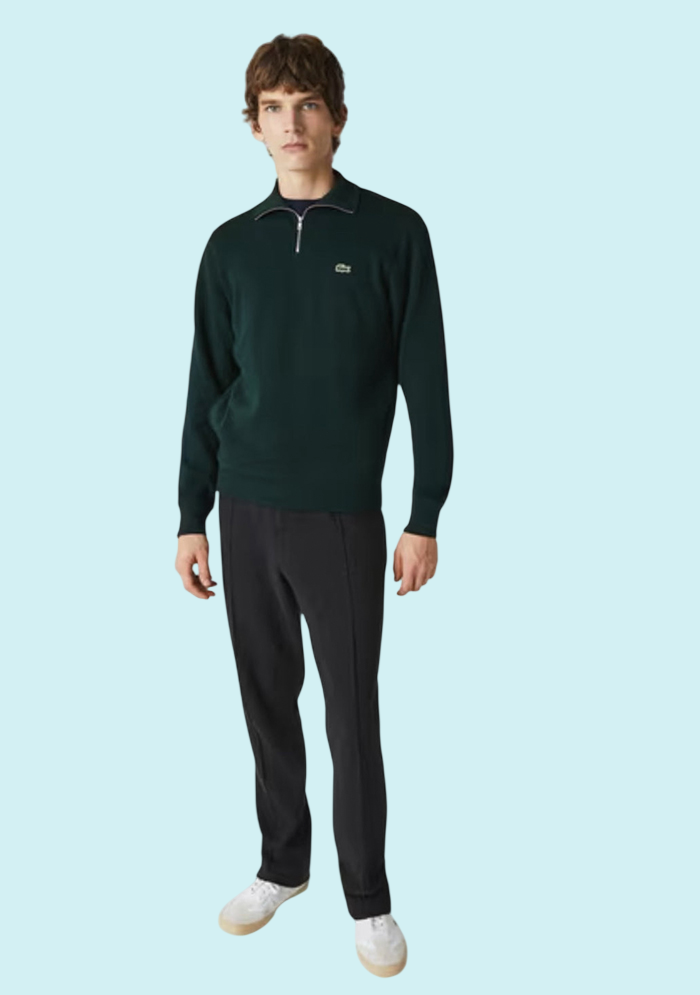 Lacoste Premium Zipper Olive