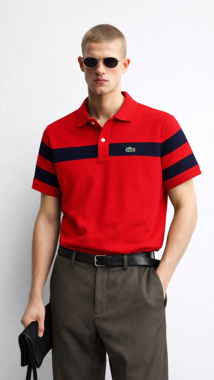 Lacoste Piqué Cotton Polo Shirt