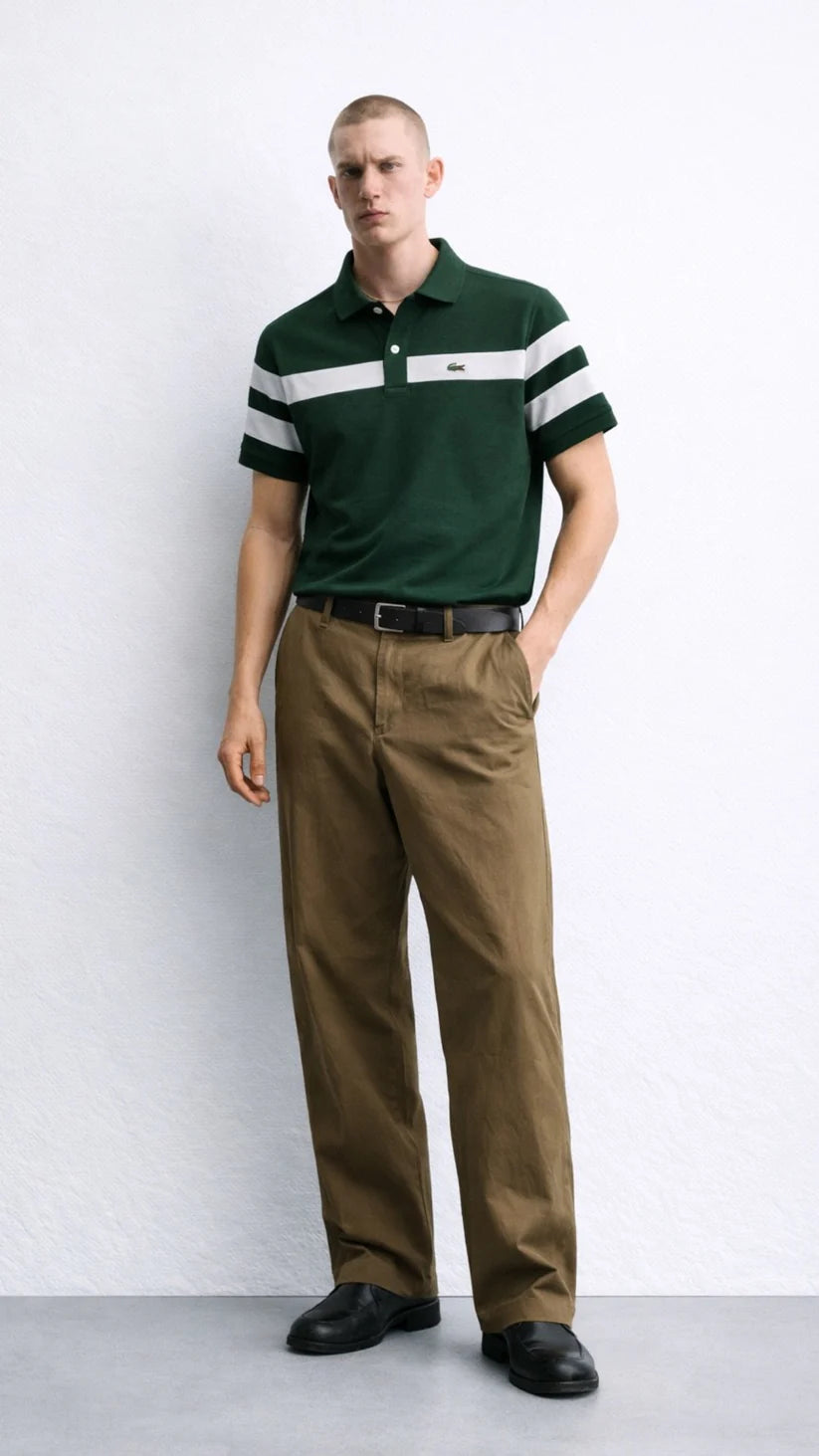 Lacoste Piqué Cotton Polo Shirt - Green