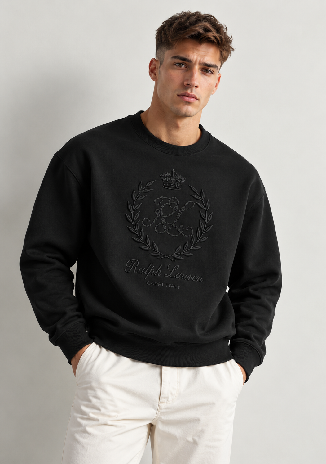 Ralph Lauren Embroidered Sweatshirt - Black