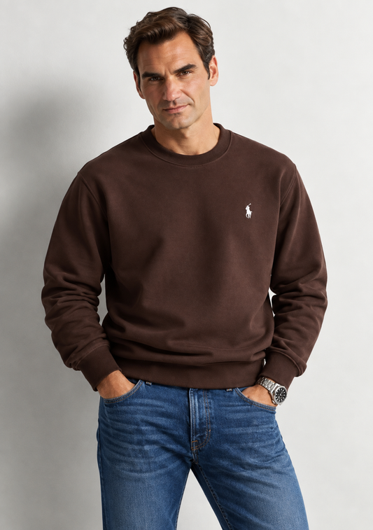 Ralph Lauren Premium Classic Sweatshirt - Choclate Brown