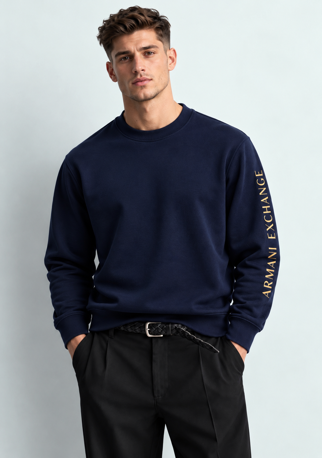 AX Sweatshirt - Navy Blue