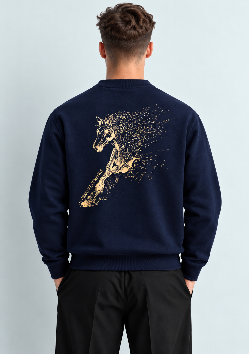 AX Sweatshirt - Navy Blue