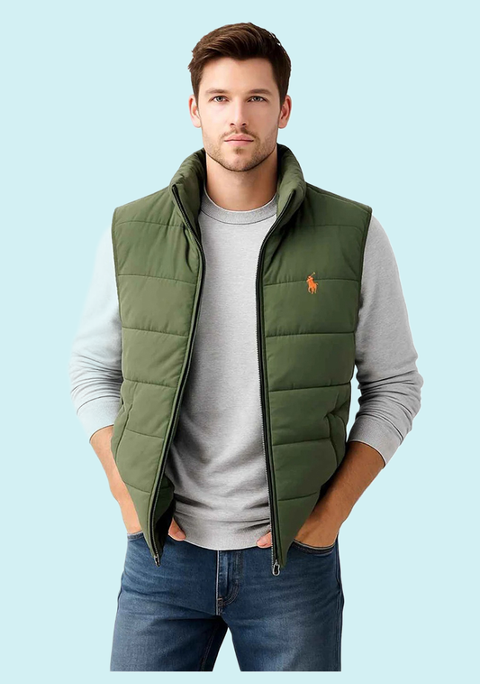 Ralph Lauren Puffer Jacket Olive Green