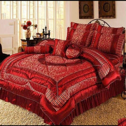 BRIDAL DUVET SET- 14 PCS (PREMIUM)