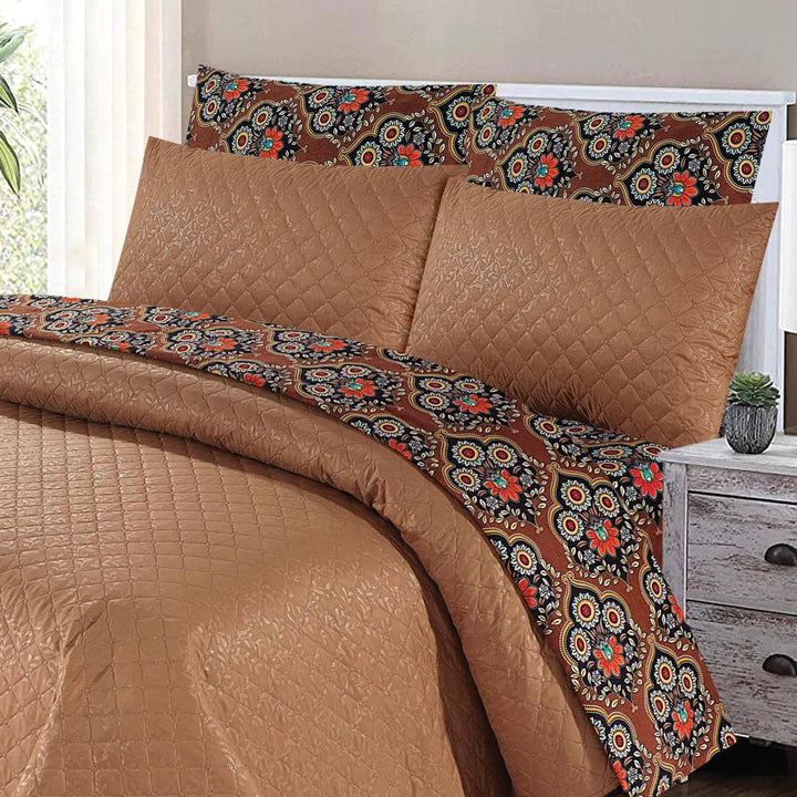 AMBELY SUMMER COMFORTER SET- 6 PCS (PREMIUM)