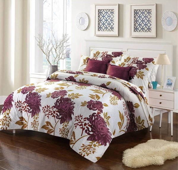 5 PCs Bed Spread Set-VD031