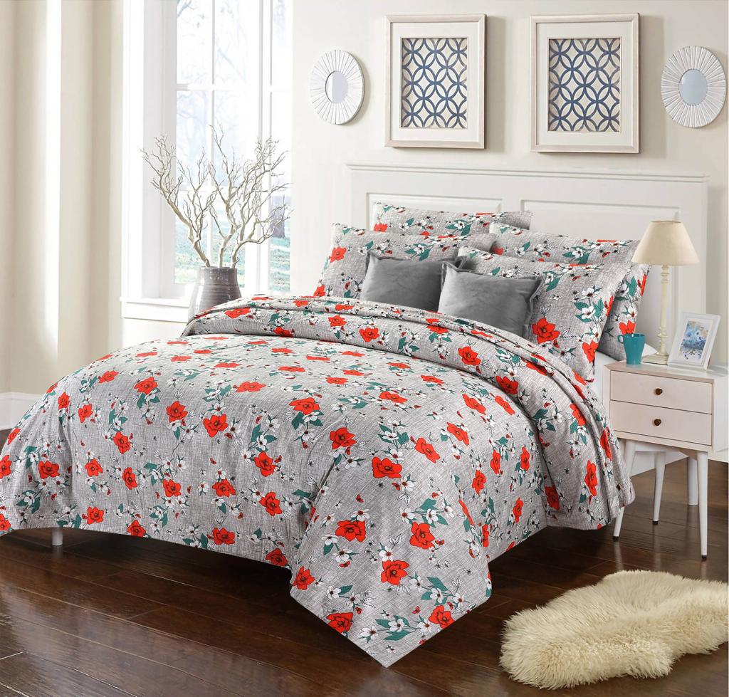 5 PCs Bed Spread Set-VD050