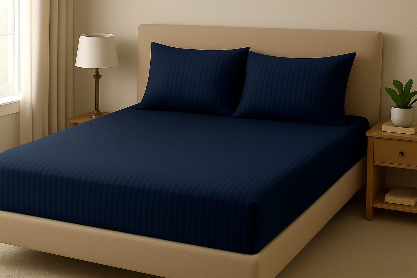 3 PCS FITTED BEDSHEET - ND04 (PREMIUM)