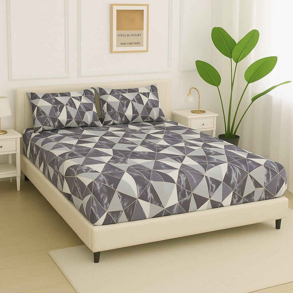 3 PCS FITTED BEDSHEET SET - VD18 (PREMIUM)